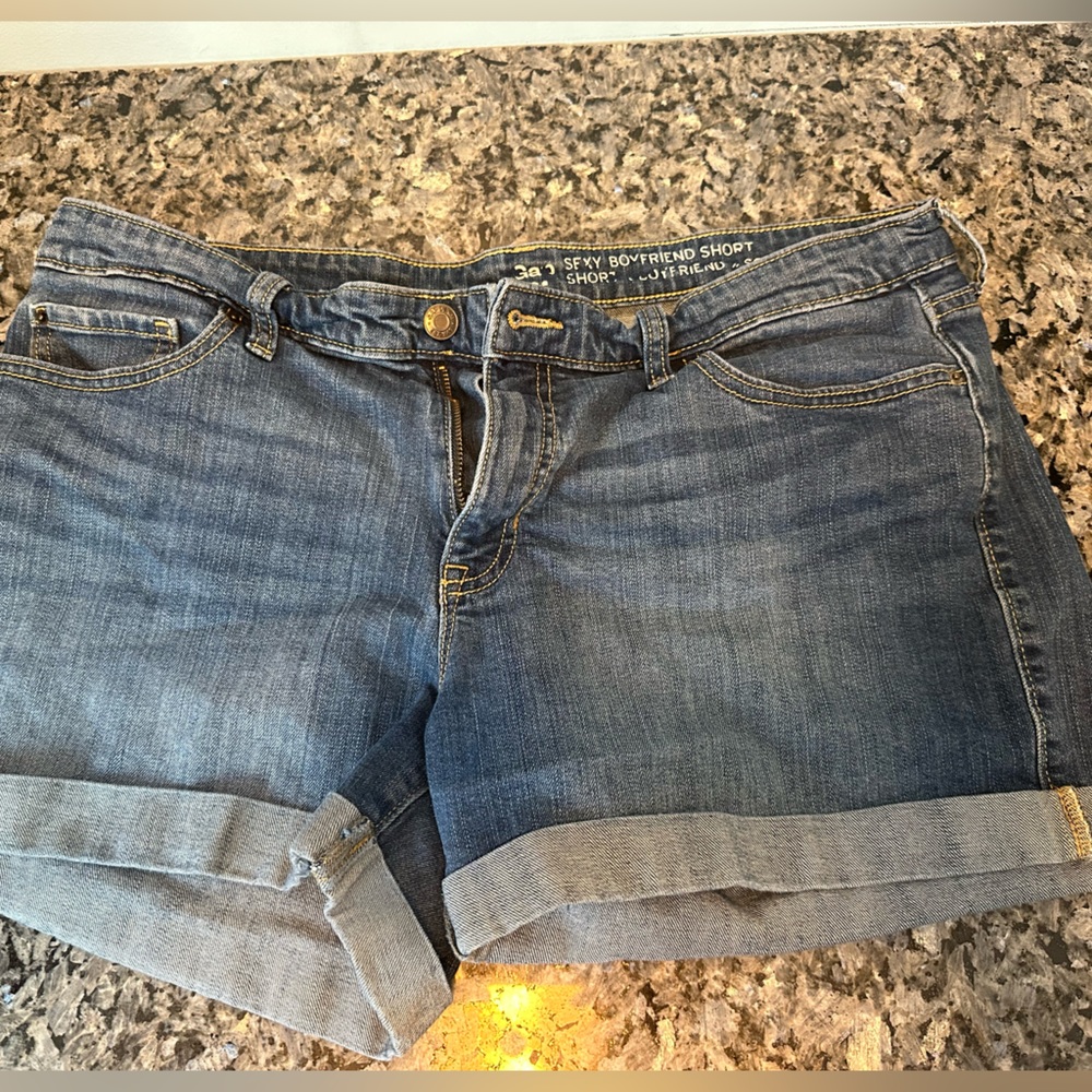 2 Pairs of Size 12 Jean Shorts GAP